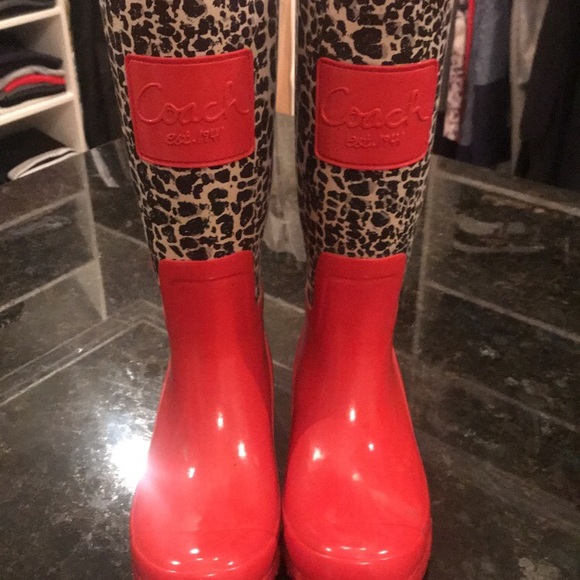 Coach Shoes - Coach rain boots